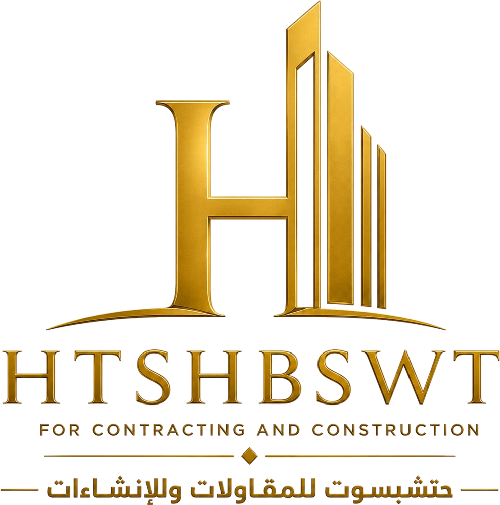 شعار حتشبسوت للمقاولات والإنشاءات